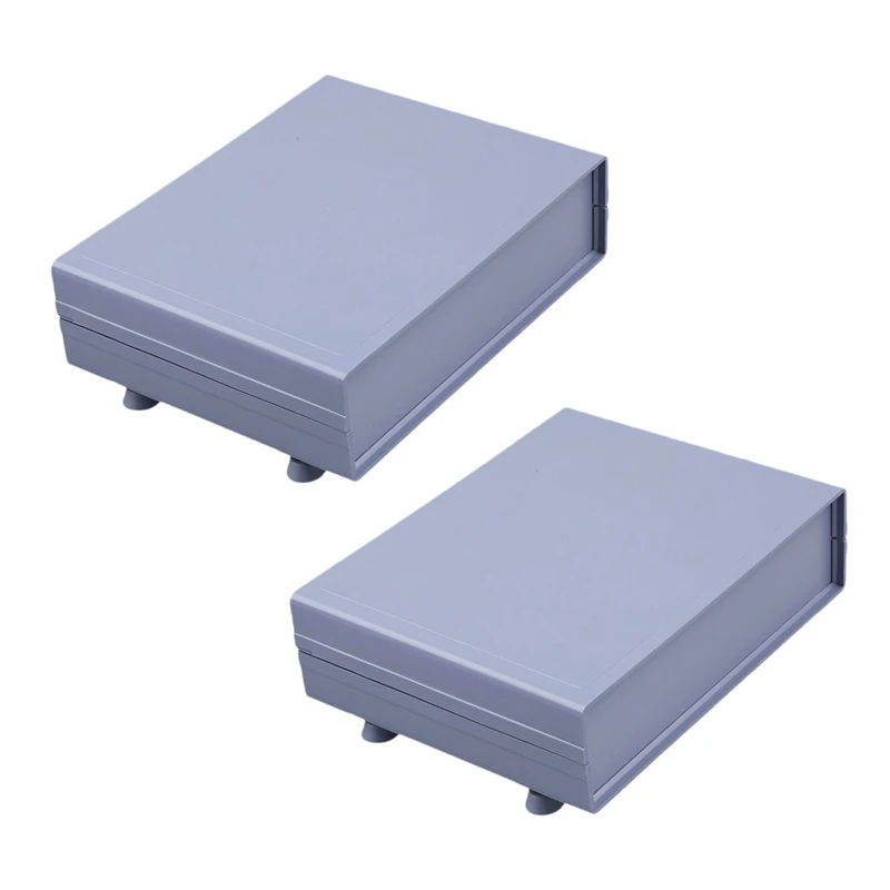 

ABGZ-2X Plastic Electrical Enclosure Junction Box Case 152X120x42mm Light Grey