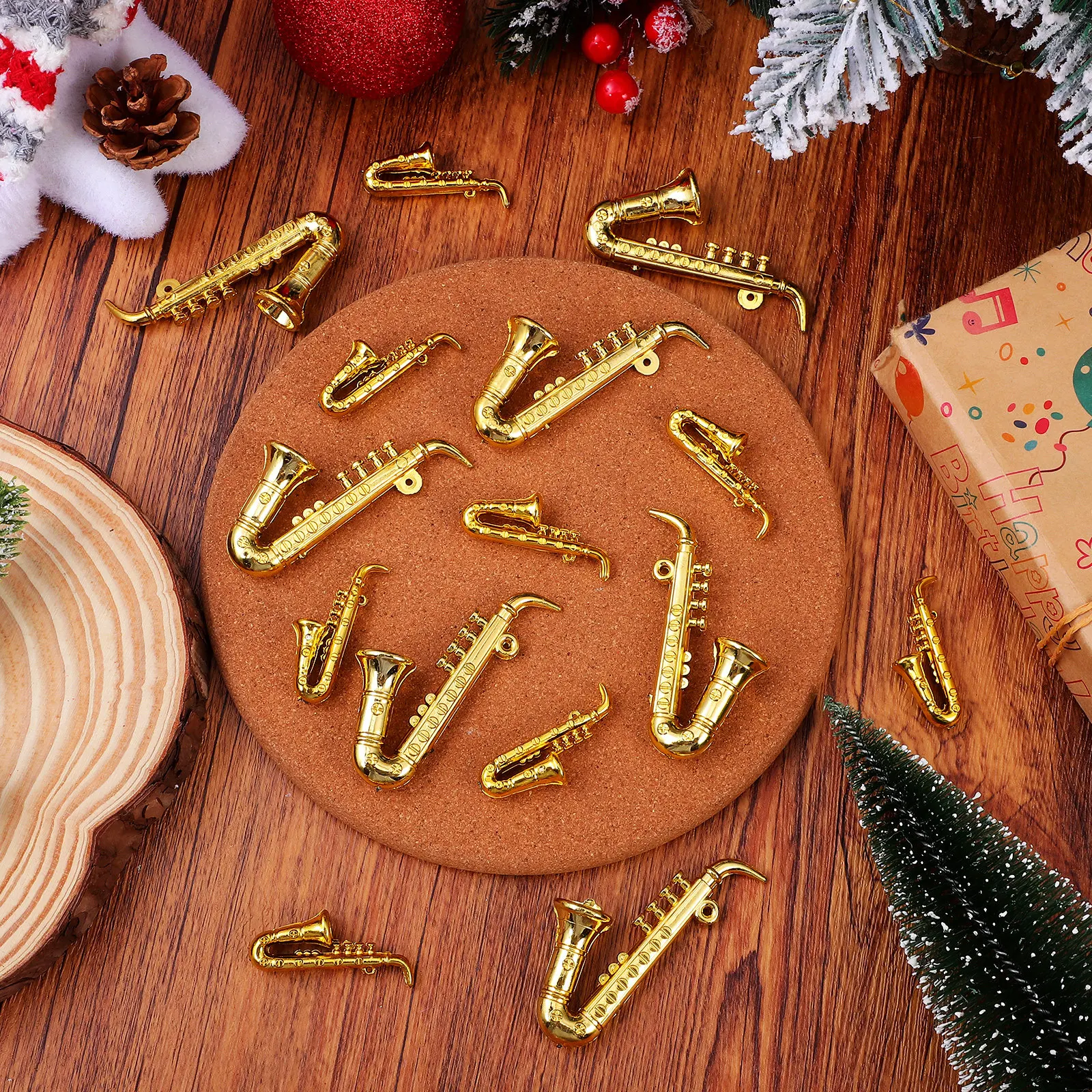 20 Pezzi di Mini Decorazioni a - Musical Instrument Xmas Ornaments recensione e prezzo