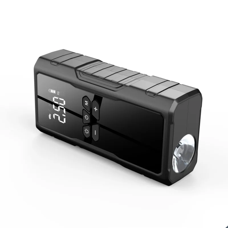 Car Jump Starter Air Pump Power Bank Lighting Portable Air Compressor 4 In 1 Cars Battery Starters Starting Auto Tyre Inflator