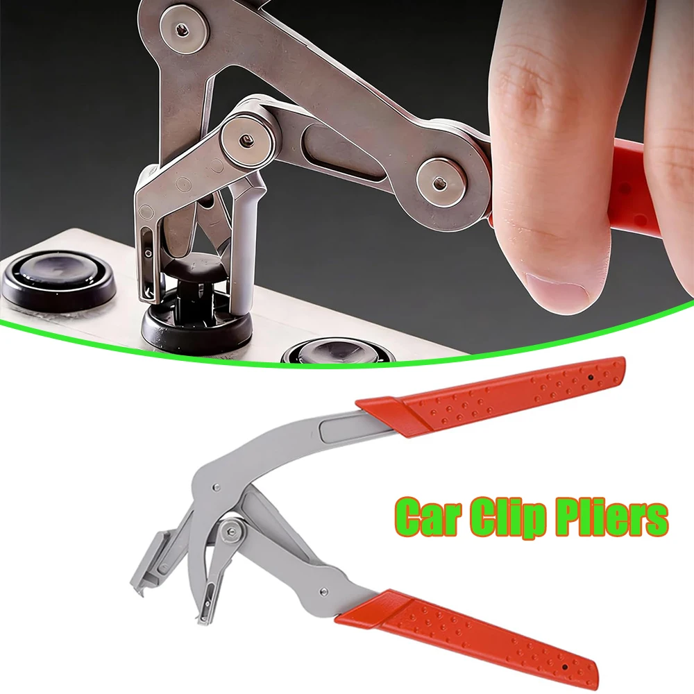 Interior Door Panel Trim Tool Auto Car Clip Pliers Remover for Underbody Bumper Fender Plastic Rubber Push Pin Rivet Fasteners