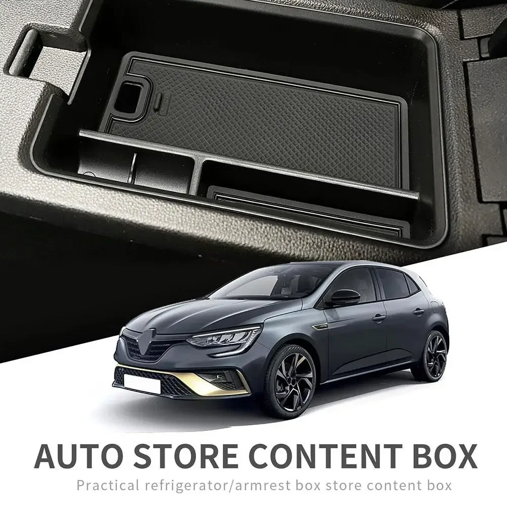 Central Console Armrest  Box   Megane E-Tech 2022 2023 Car Tray Accessories Stowing Tidying Car  Bo E2R1