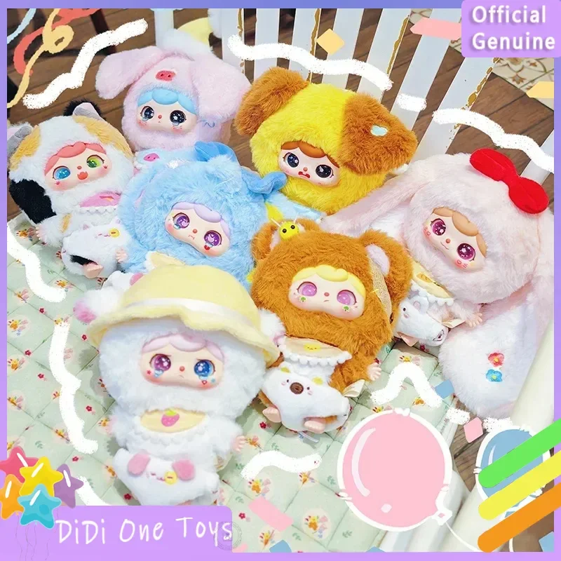

New Baby Three V2 Crie Baby Animal Baby Kindergarten Series Blind Box Cute Doll Collection Desktop Ornament Fashion Girls Gift