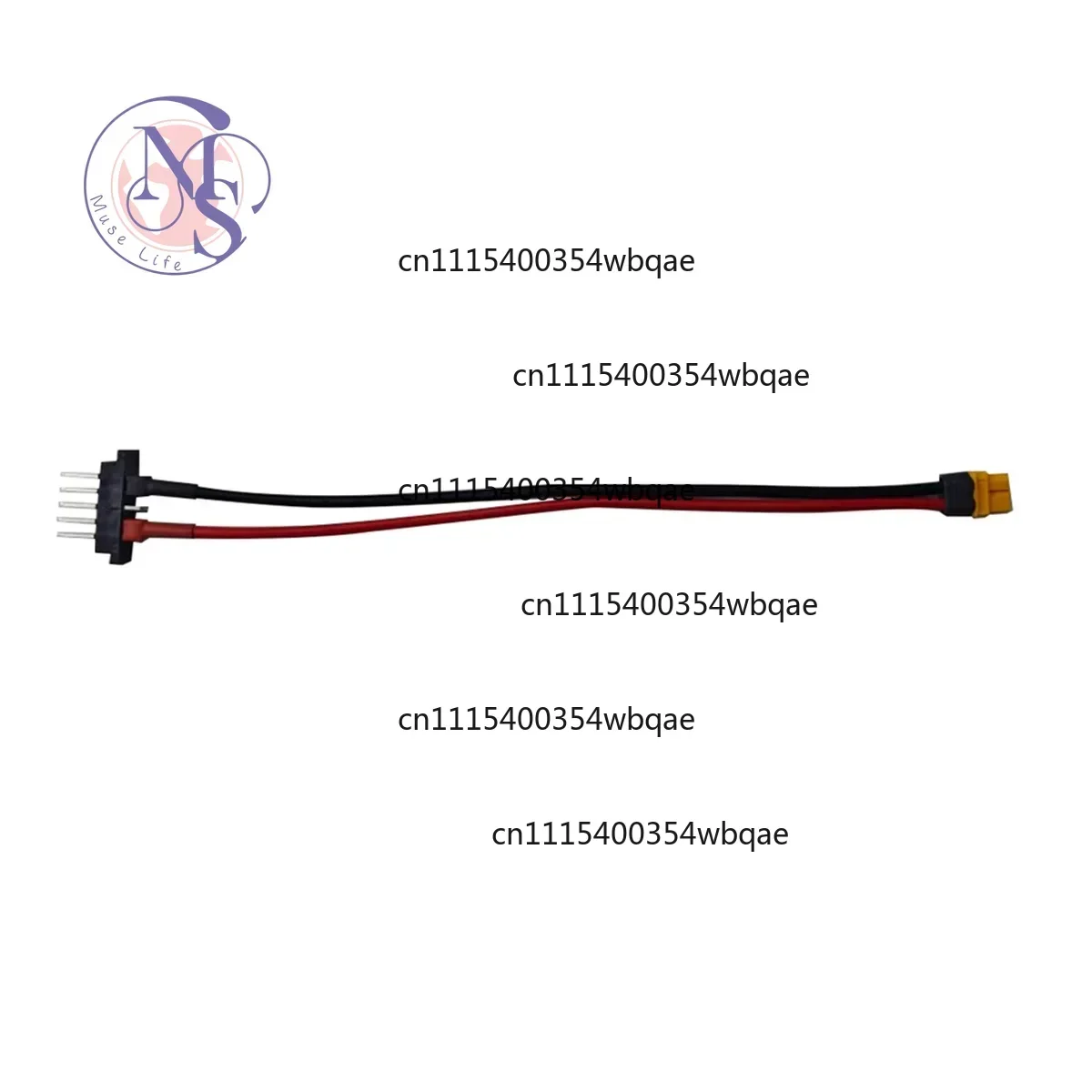 ZOCI-FOR-1Pcs 5Pin Battery Discharge Connector XT60 Female Ebike Cable Fit Hailong 1-2 G80 E-Bike Cycling Replacement Part