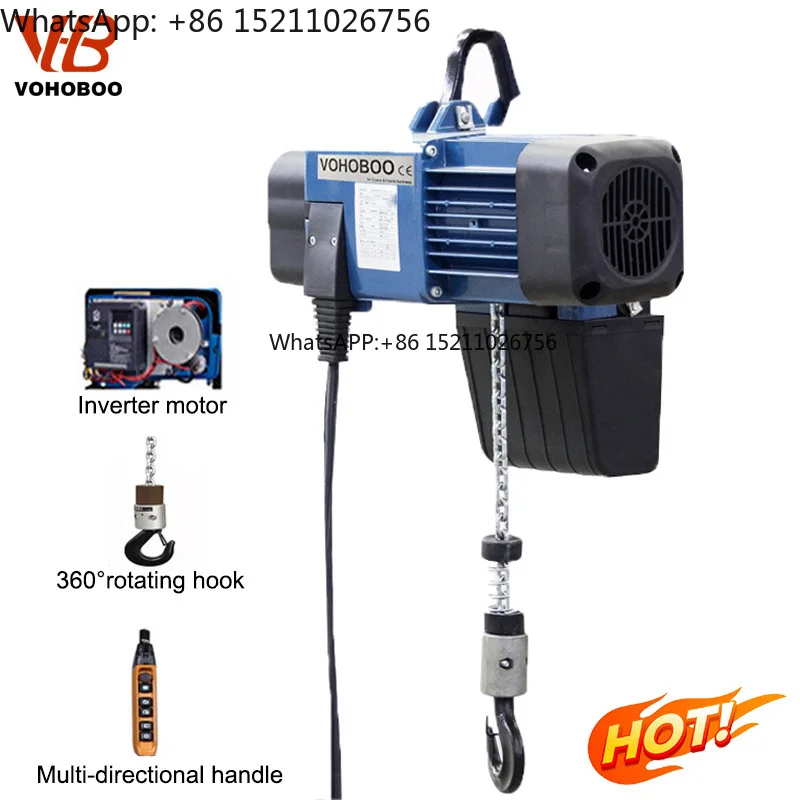 European Standard Overhead Crane 1 Ton 2 Ton 3Ton 5 Ton Single Girder Crane With Electric Chain Hoist