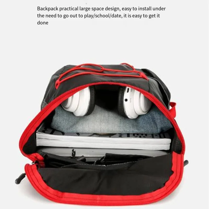 

Mountaineering Outdoor Folding Backpack Storage Bag Waterproof Dual-shoulder Hiking Lightweight Travel Backpack High-capacity