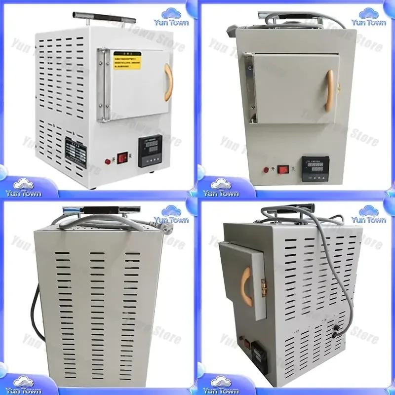 1PC FMJ-2L-9 for Laboratory Small Electric Furnace 1.5kw Enclosed Ceramic Fiber Muffle Furnace for Heat Treatment Annealing