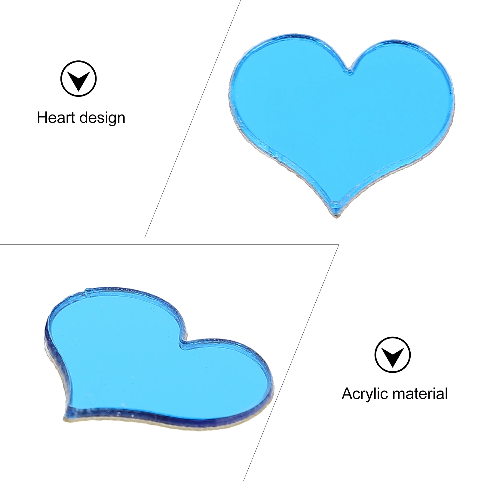 

100 Pcs Wall Sticker Removable Decals Vintage Acrylic Stickers Travel