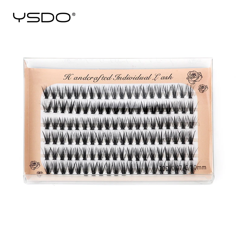 YSDO Lashes Individuelle Weiche Natürliche Volumen Wimpern Verlängerung Professionelle 20D Cluster Gefälschte Auge Wimpern Faux Cils Makeup Tools