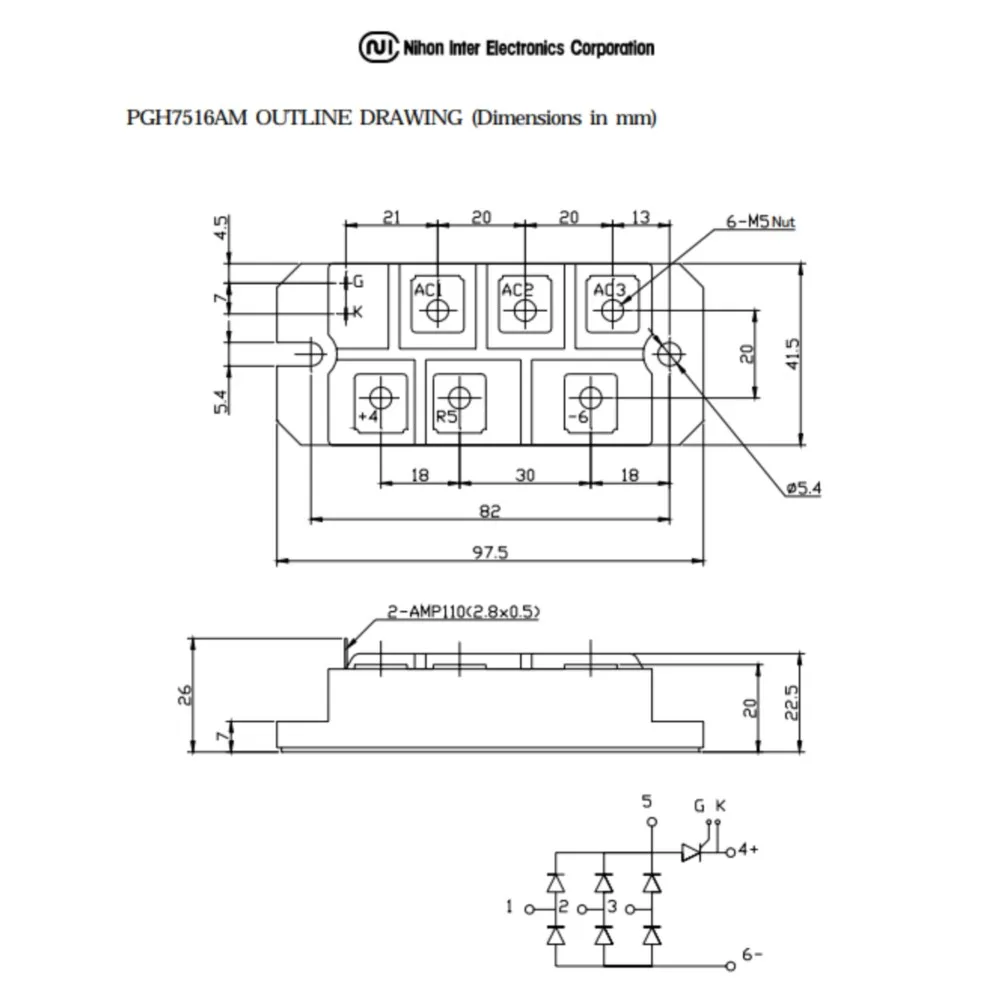 PGH10016AM PGH7514AM PGH7516AM PGH5016AM PGH3016AM nuovo modulo