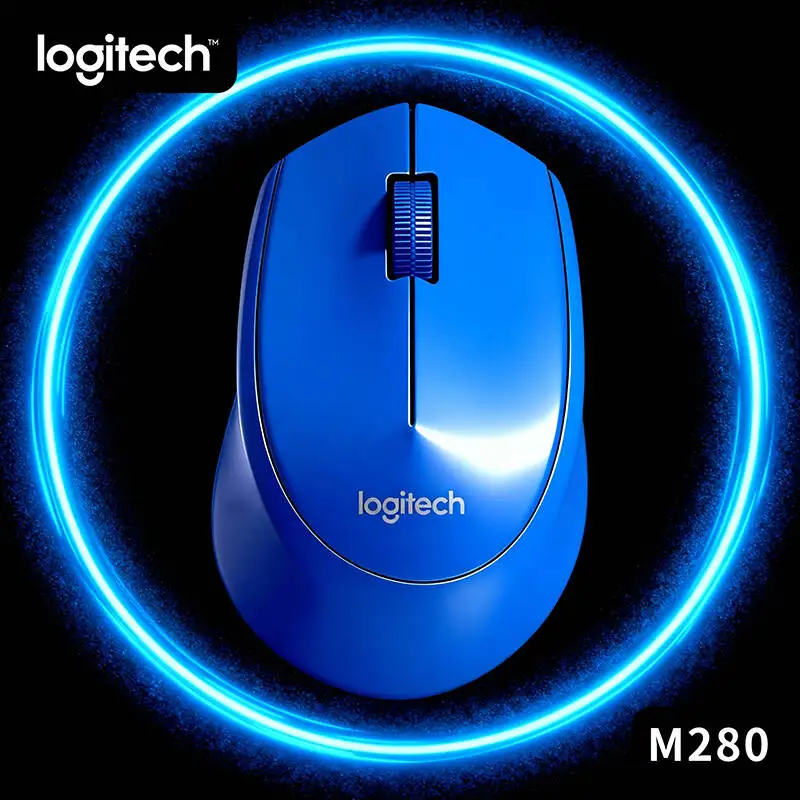 

Logitech M280 2.4G Wireless Mouse Durable Design for Small Business Office
