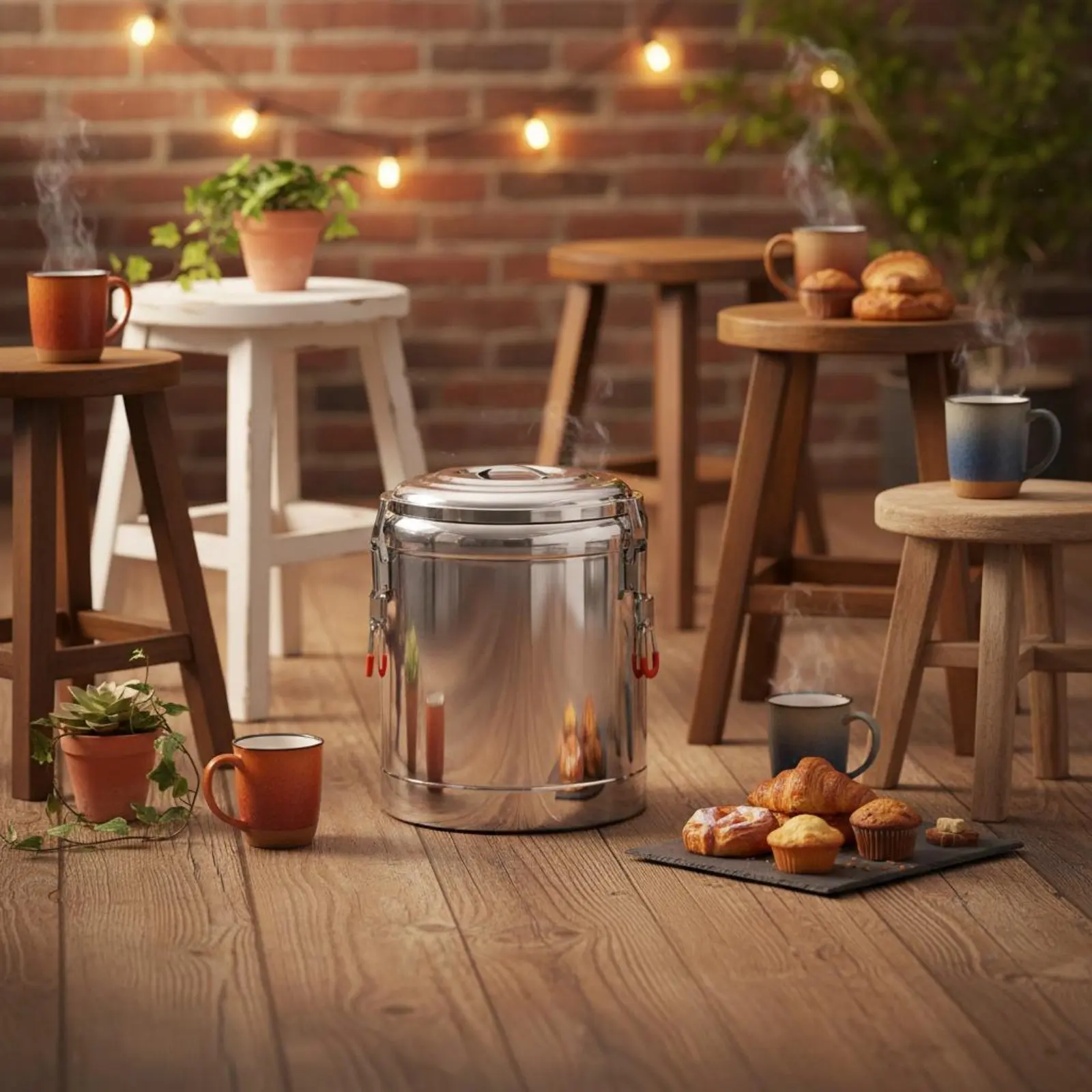 

Термос-диспенсер из нержавеющей стали с изоляцией, герметичный, большой емкости, для горячих и холодных напитков, легко моется