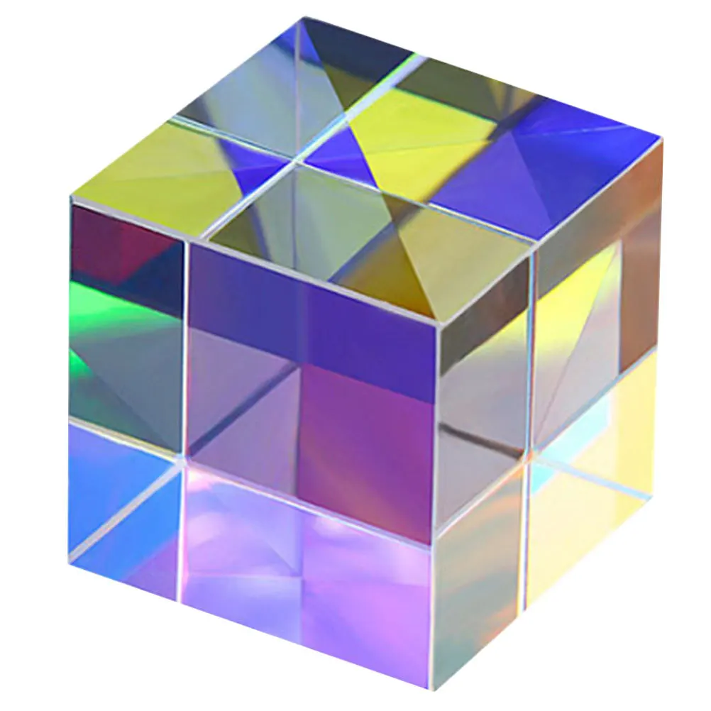 

Small Clear Glass Optical Prism Hexagonal Prism Decoration for Sun Catcher Window Garden Rainbow Hanging Ornament