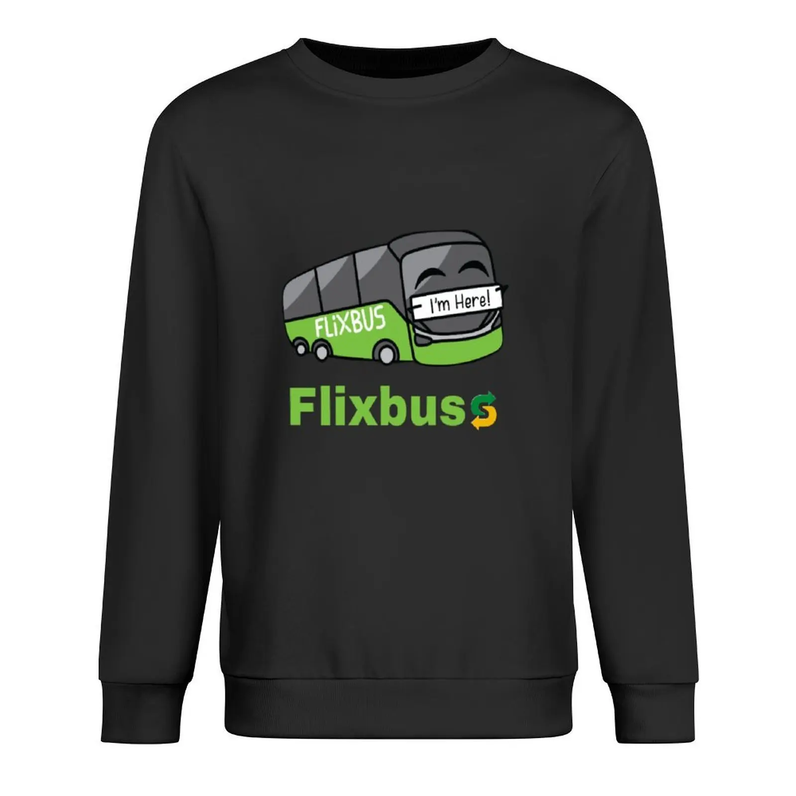 

flixbus Pullover men's clothes tracksuit men aesthetic clothing men's autumn clothes sweatshirt men