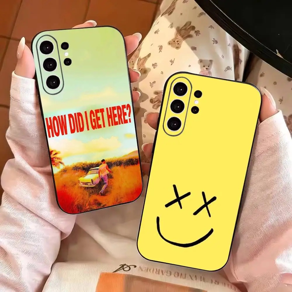 L-Louis T-Tomlinson How Did I Get Phone Case Black Silicone Soft For Samsung S25,S24,S21,S22,S23,S30,Ultra,S20,Plus,Fe,Lite