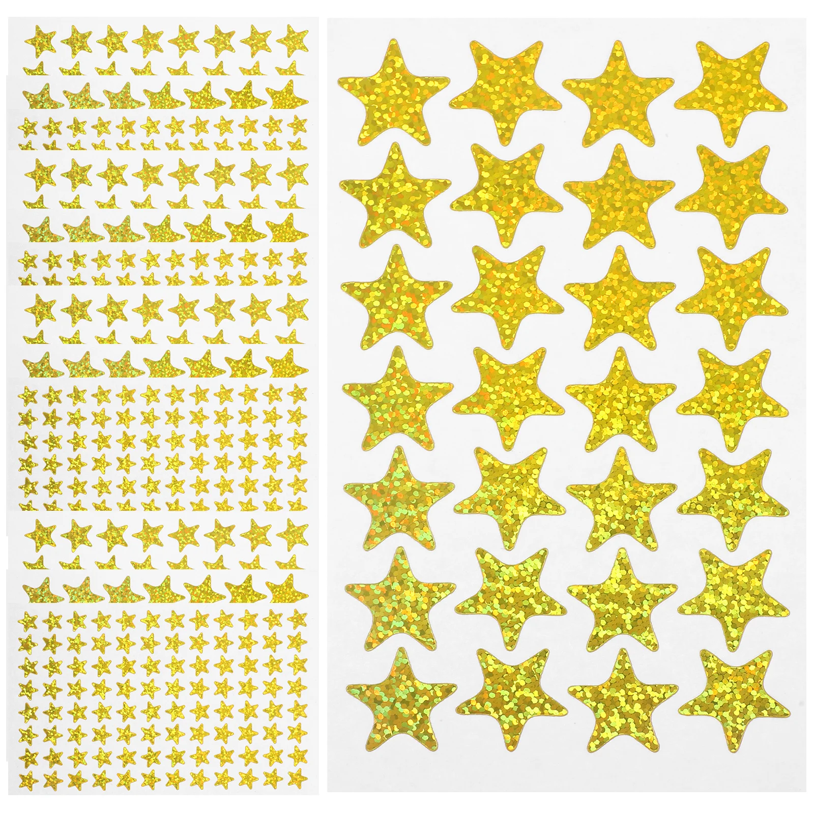 30 ورقة من ملصقات المكافآت الذهبية على شكل نجمة خماسية لحفلات الفصول الدراسية والمكتب وملصقات تحفيزية لتزيين الحرف اليدوية