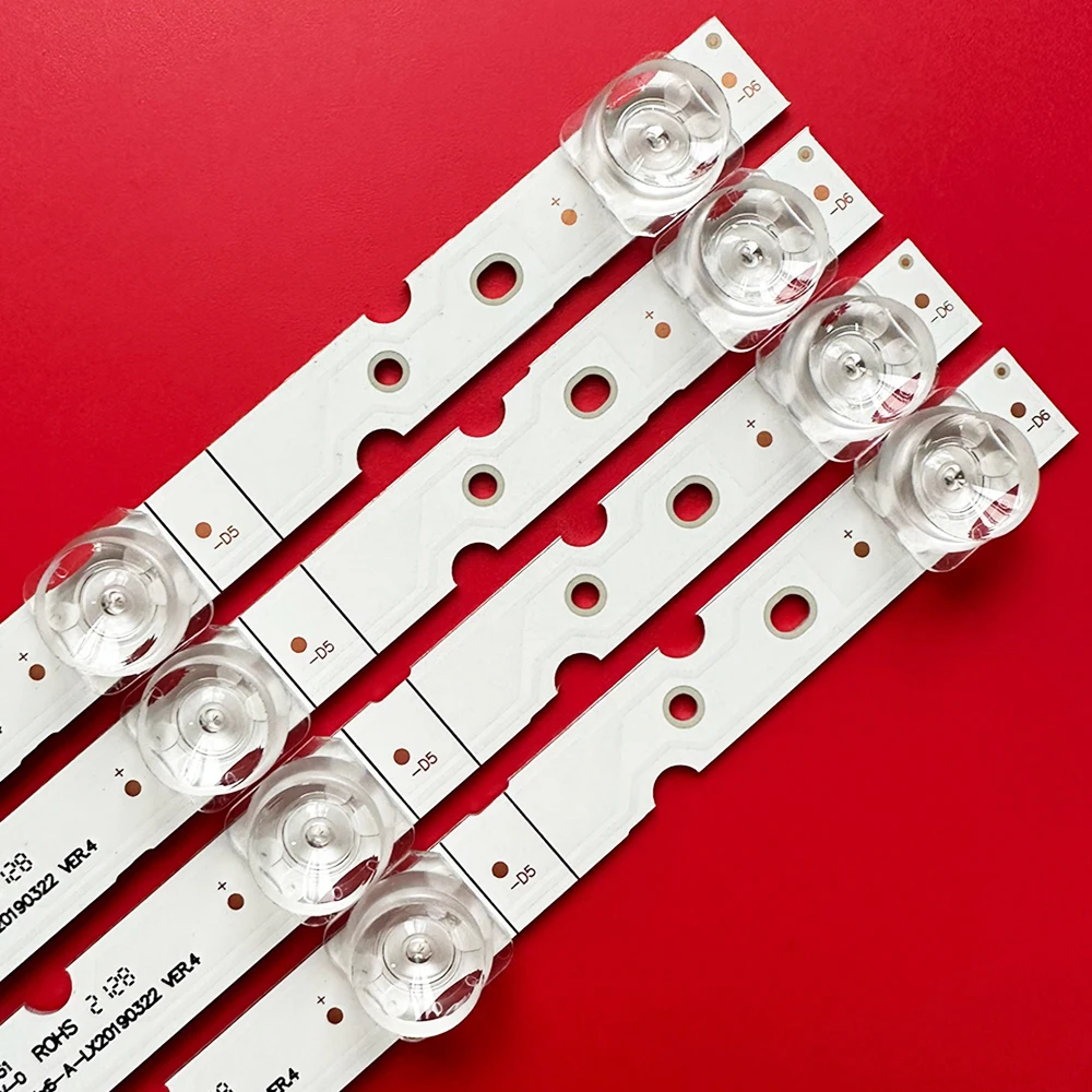 1/2TV LED Backlight strip 6lamp for TCL 50D8 TCL_50D8-3030F2.1_4X6 TCL-50D8-3030-4X6-B-LX20190214