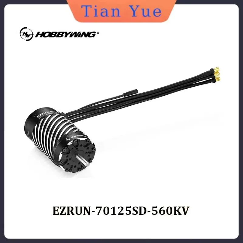 

Бесщеточный водонепроницаемый мотор HobbyWing EZRUN 70125SD 560KV с датчиками для радиоуправляемых внедорожных грузовиков масштаба 1/5, запчасти для радиоуправляемых машин