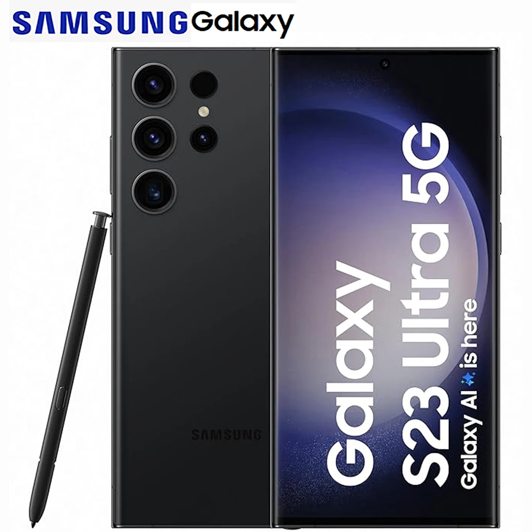 

Восстановленный смартфон Samsung Galaxy S23 5G S918UI, Android, 6,8 дюйма, 1440*3088, 5000 мАч, 200 МП, версия для США, бизнес-телефон