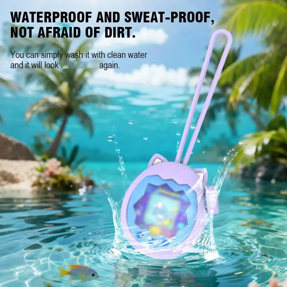 1 قطعة الظاهري الإلكترونية الحيوانات الأليفة سيليكون واقية لعبة آلة الغطاء الواقي ل Tamagotchi الجنة غطاء من السيليكون 2025 جديد #4