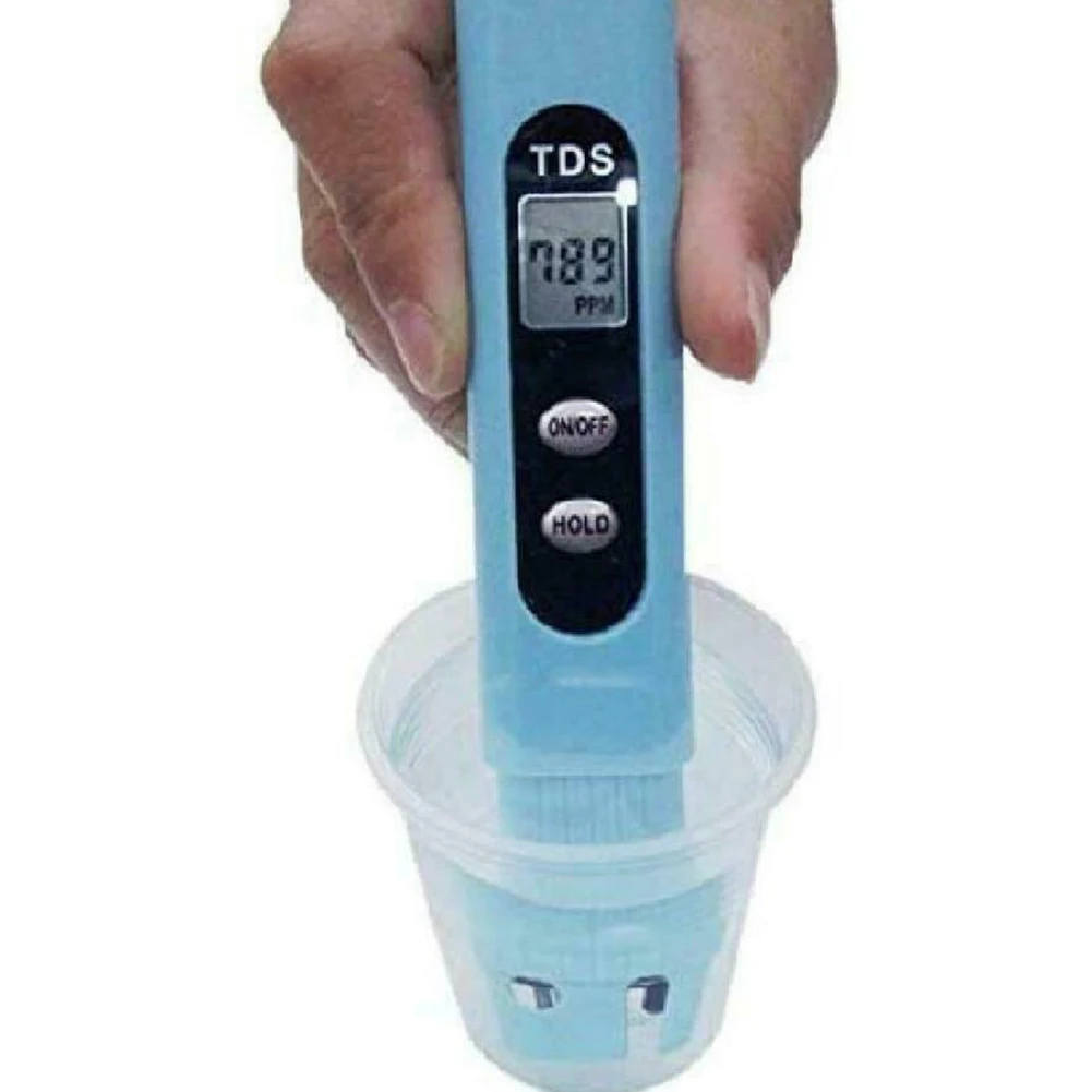 0.0-14.0 TD-S Meter PH Digital Water Tester PH 0-9990ppm TDS&EC LCD Water Purity PPM Filter Conductivity/Temperature Test Pen