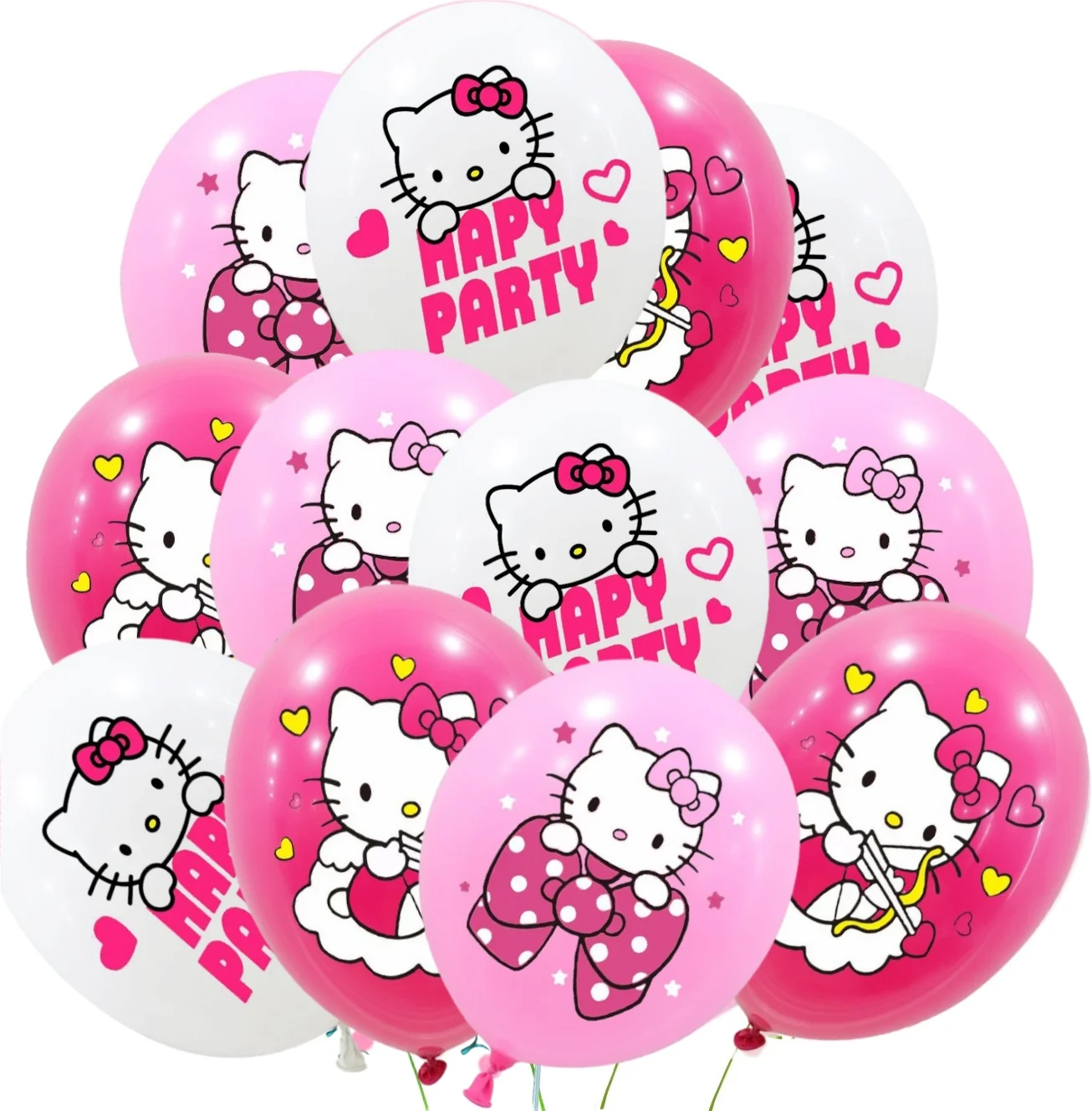 

Hello Kitty Decorations Balloons Party Balloons Latex Balloon Birthday set Hello kitty Baby Shower Party Favors Kids Hello kitty