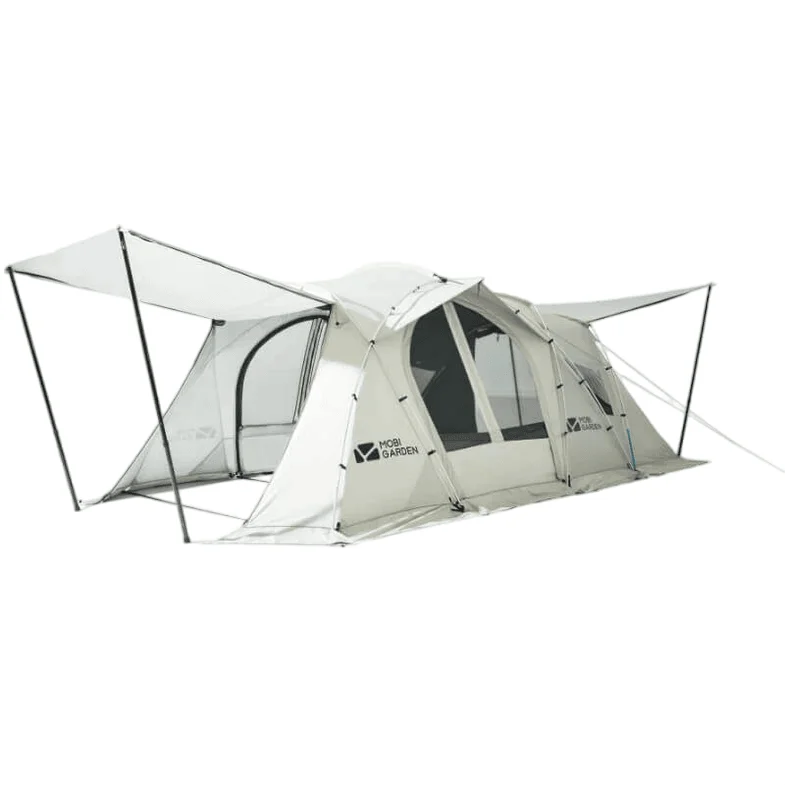 Portable Camping Tent Lightweight Backpacking Tent for Wild Camping Breathable Mesh Window Outdoor Canopy