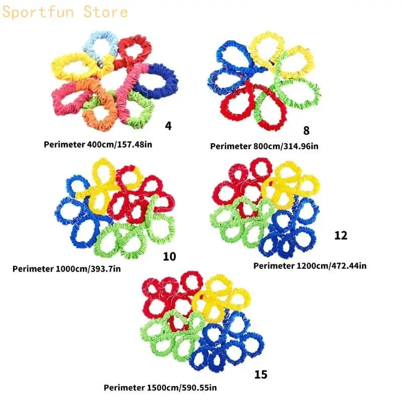 X7JD協同組合の伸縮性バンド涙抵抗性エクササイズバンド遊び場機器
