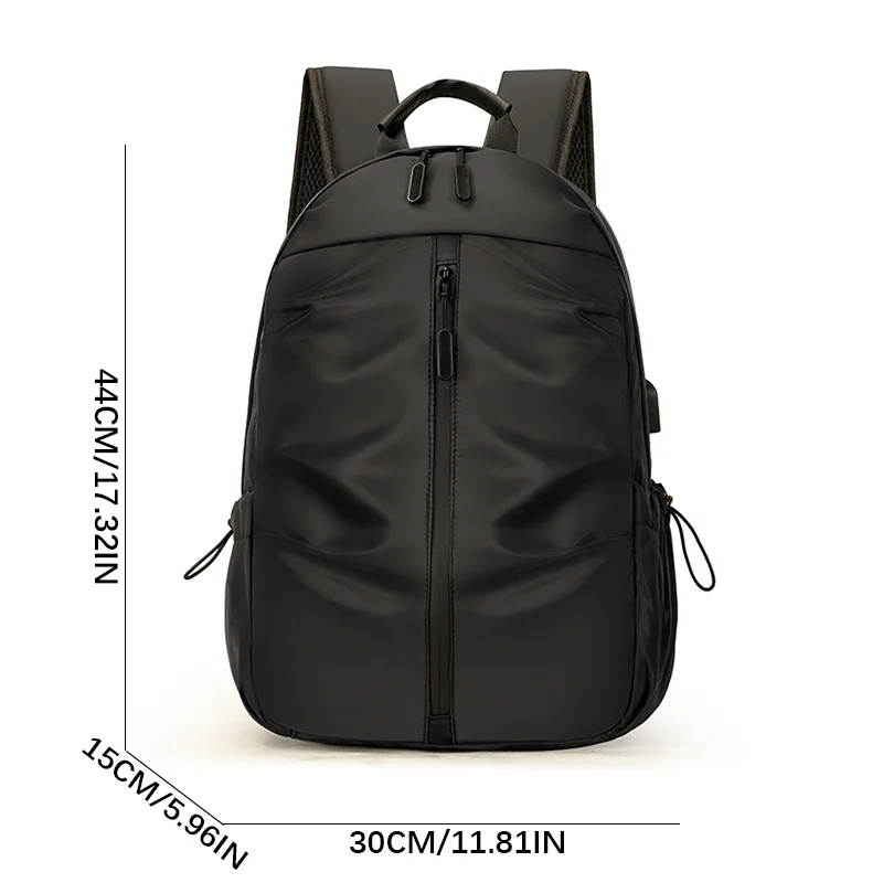 حقيبة ظهر ذات سعة كبيرة، حقيبة كمبيوتر للطلاب والنساء، متعددة الجيوب مقاومة للماء ومقاومة للاهتراء