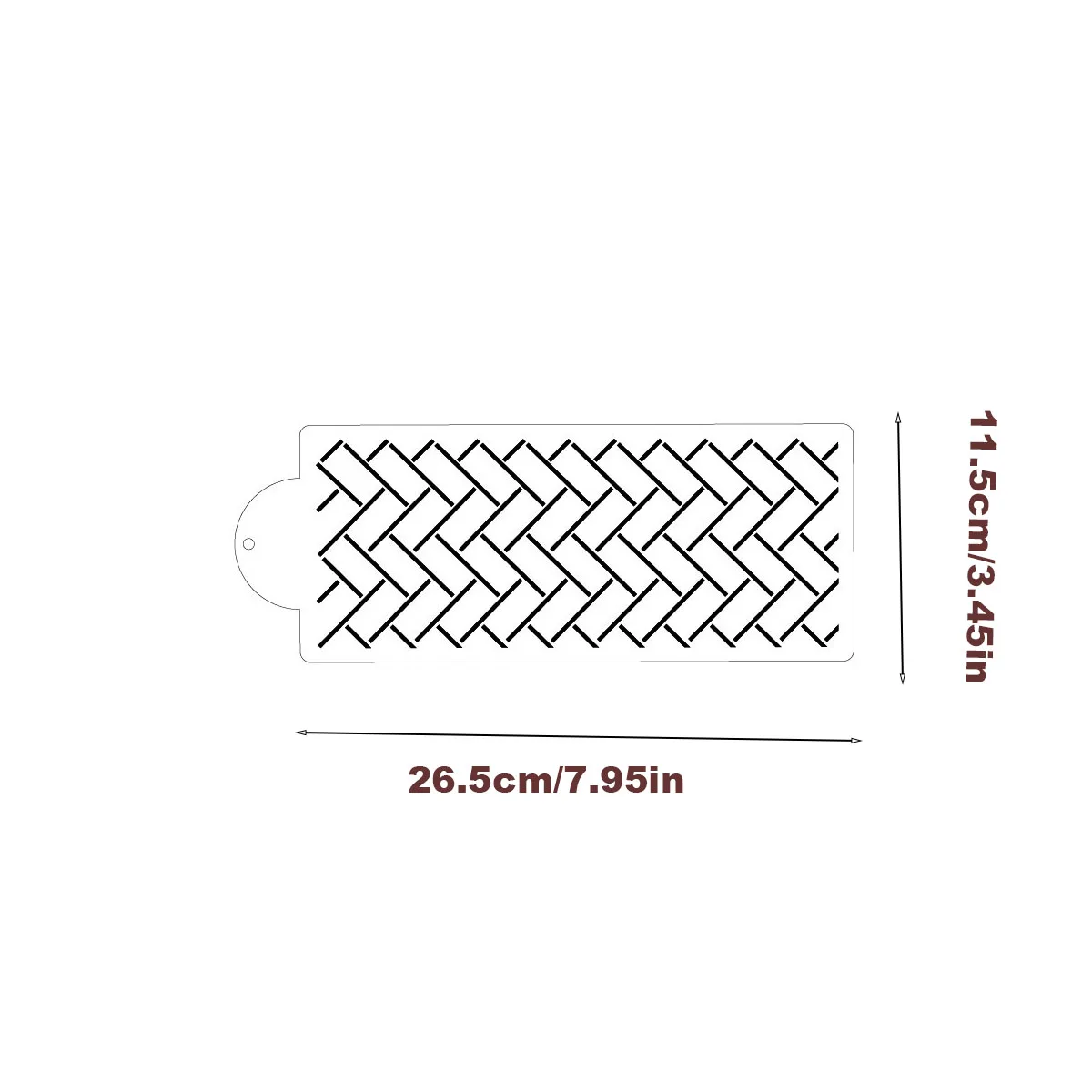 Hollow Flower Figure Stencil for Cake Decoration
