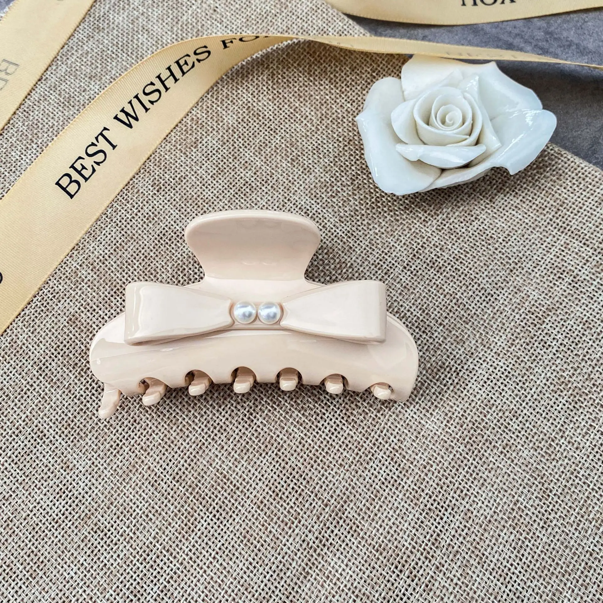 New Arrival Butterfly Hair Band Claw Clip Women Girls Handmade A Paris French Design Hair Jewelry Ornament Accessory, Office