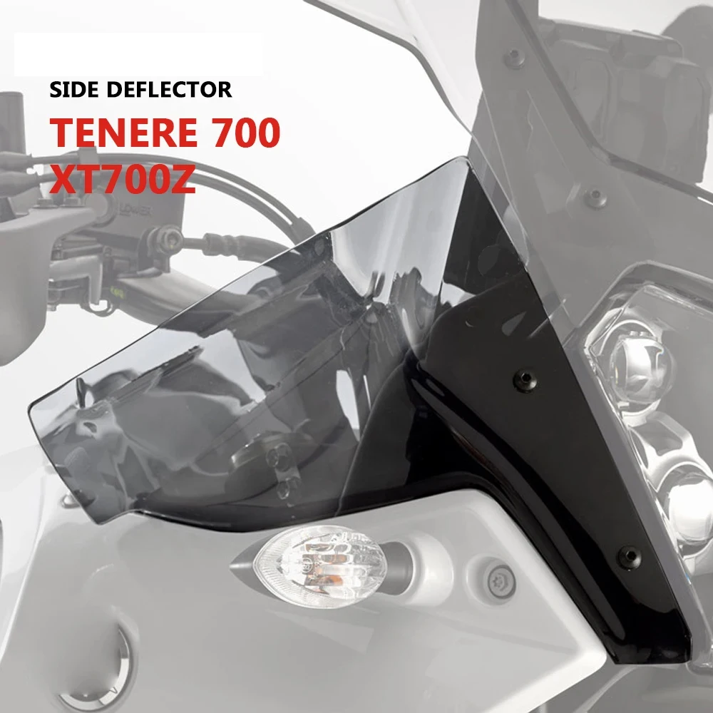 Wind Deflector Windscreen Windshield For Yamaha Tenere 700 XT700Z XT 700Z XT7 2019 - 2024 Motorcycle Side Handlebar Wind Shield