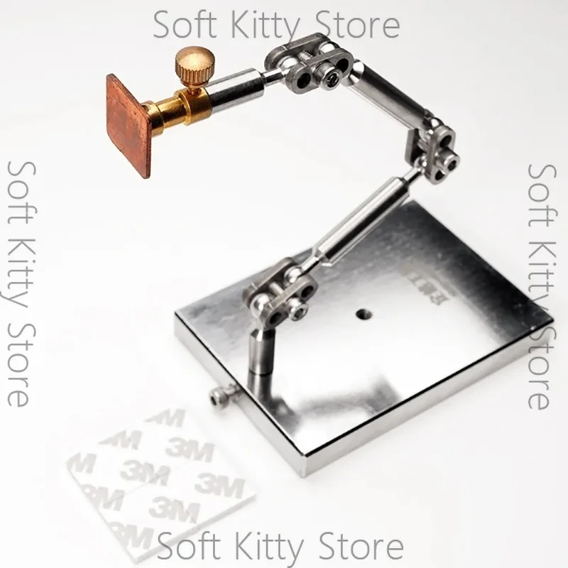 Stop-Motion Animation Rig Kit – Flexible 360° Adjustable Stainless Steel Arm with 6 Adapters for Doll/Figure Fixing, Claymation