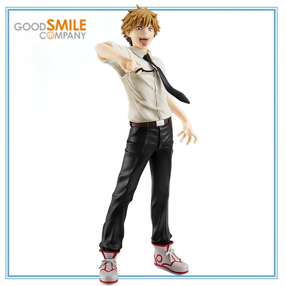 100% originale in magazzino Good Smile Company Pop Up Parade Chainsaw Man Denji Collection Series Anime Figure Model Toys