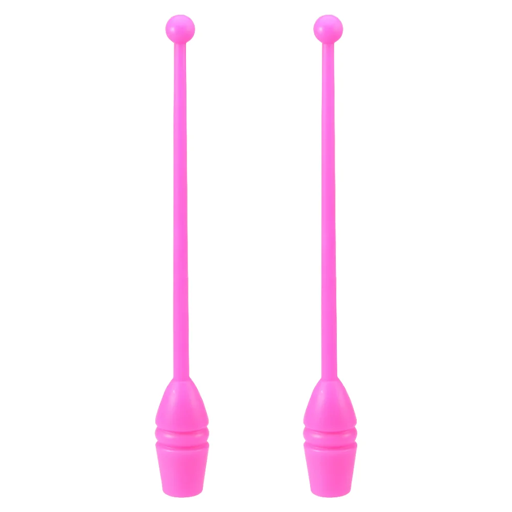 

Gymnastics Stick Colored Poles Artistic Calisthenics Ribbon Decorative Plastic Dance Child