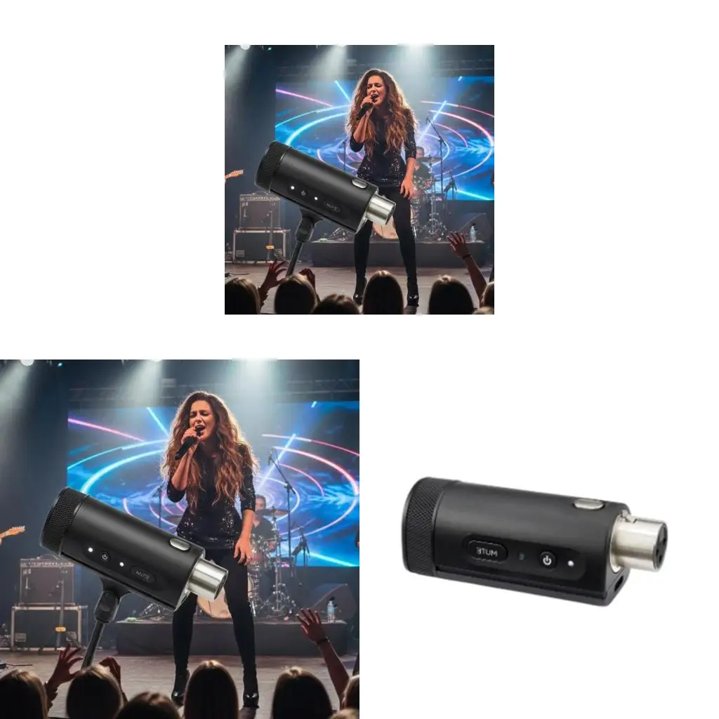 Прочный металлический микрофонный передатчик для S1Pro Mic Bluetooth-совместимые передатчики 15 метров стабильное соединение