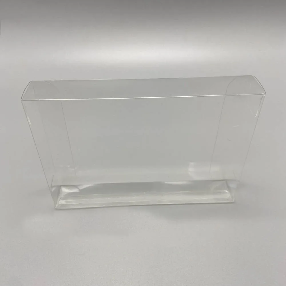 Transparent clear PET cover For WonderSwan WS game storage display box collect case