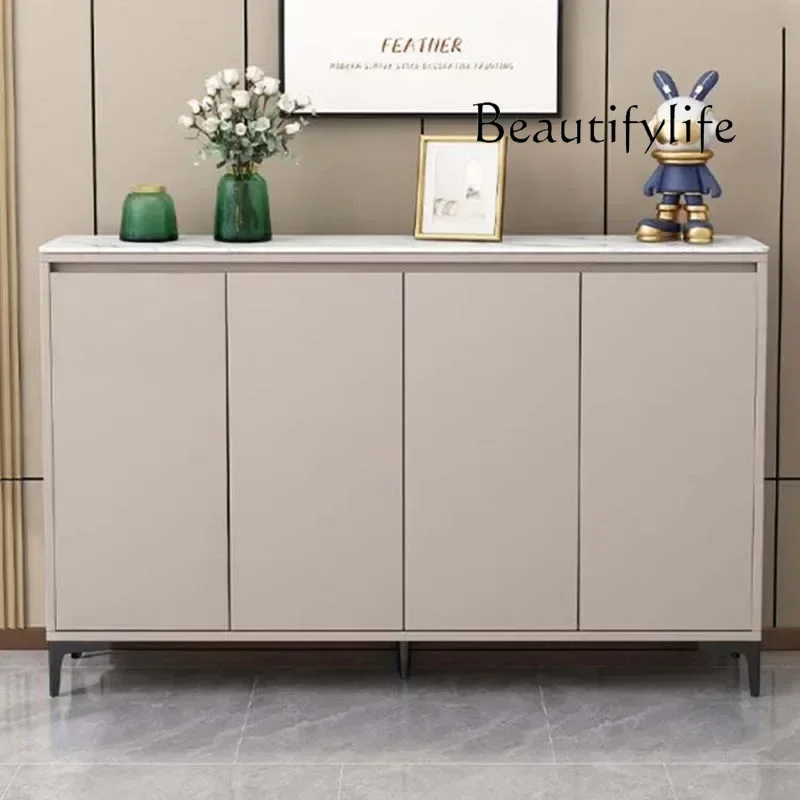 

R Beutiful Waterproof Shoe Cabinet Multifunctional Luxury Organizer Shoe Rack Living Room Modern Range Chaussure Home Furniture