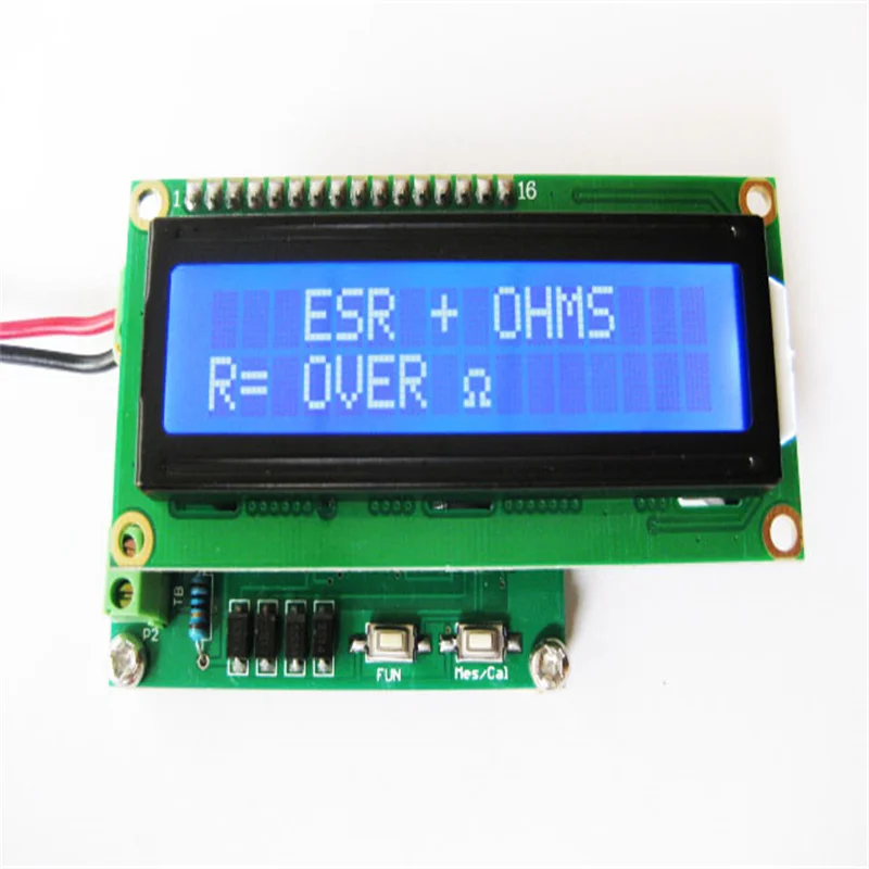 HOT SALE New Capacitance Online Tester ESR Tester ESR Meter Small TESTER MODULE