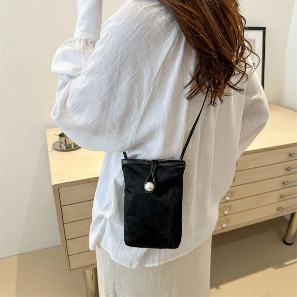 อินเทรนด์สไตล์จีนใหม่กระเป๋าสะพายกระเป๋าสตรีขนาดเล็กกระเป๋าCrossbodyกระเป๋ากระเป๋าสตางค์แบบพกพากระเป๋าโทรศัพท์มือถือ