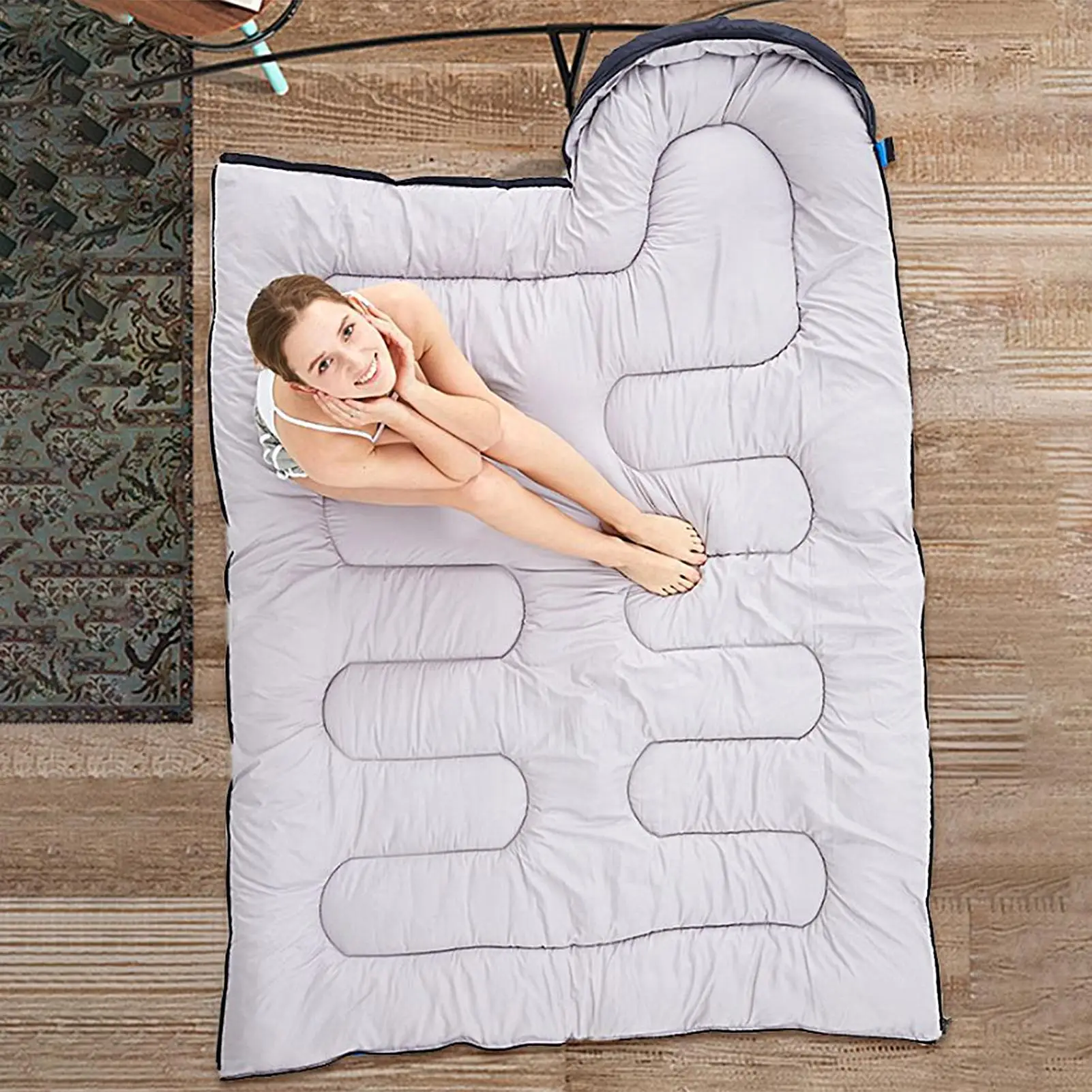 

Adult Sleeping Bag Outdoor Camping Supplies Autumn Season Sleeping Bag For Hikers Preppers Survivalists Travelers Wilderness