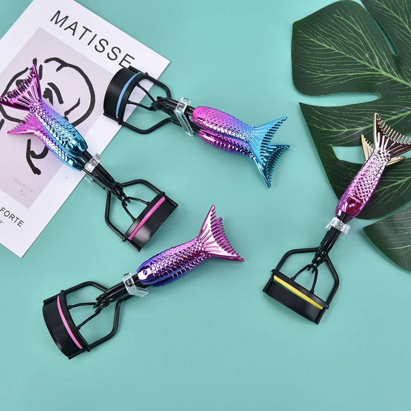 1Pc Kam Wimperkruller Professionele Wimperkruller Vouwen Valse Wimpers Auxiliary Wimper Curling Clip Kleine Makeup Tools