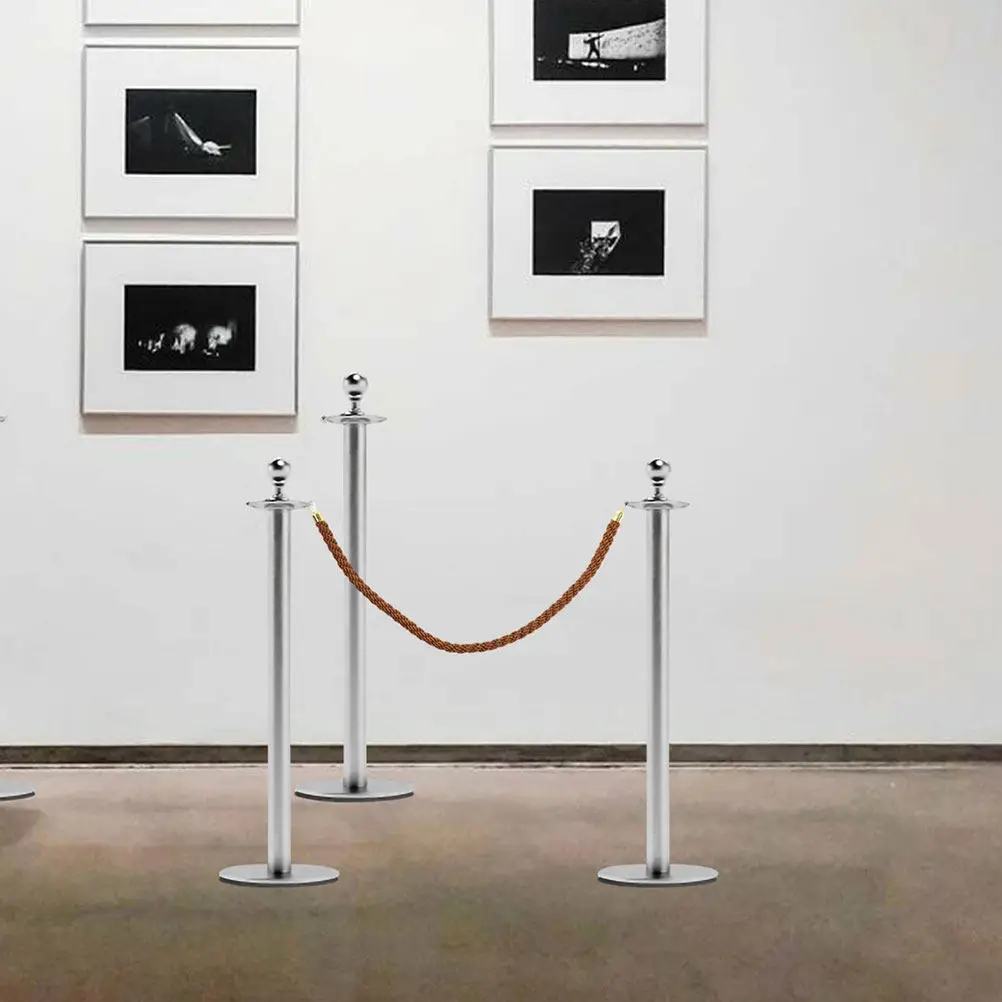Event Barrier Rope Elegant Stanchion Indoor Outdoor Queue Management Theater Cinema Exhibition