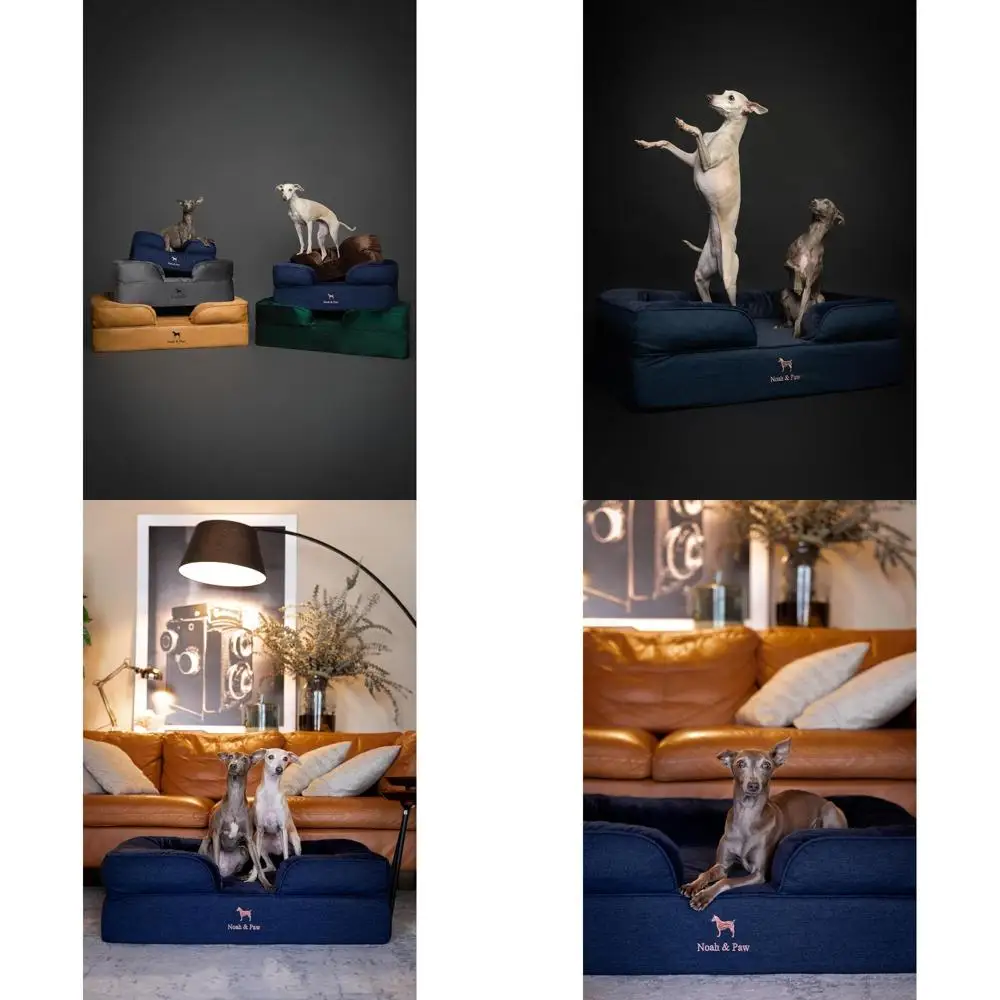 

Большая кровать для собак, 35x25x11 дюймов, ортопедические кровати для собак, пена с эффектом памяти из яичной скорлупы, охлаждаемый гель, внутренний чехол, водонепроницаемый, Machi