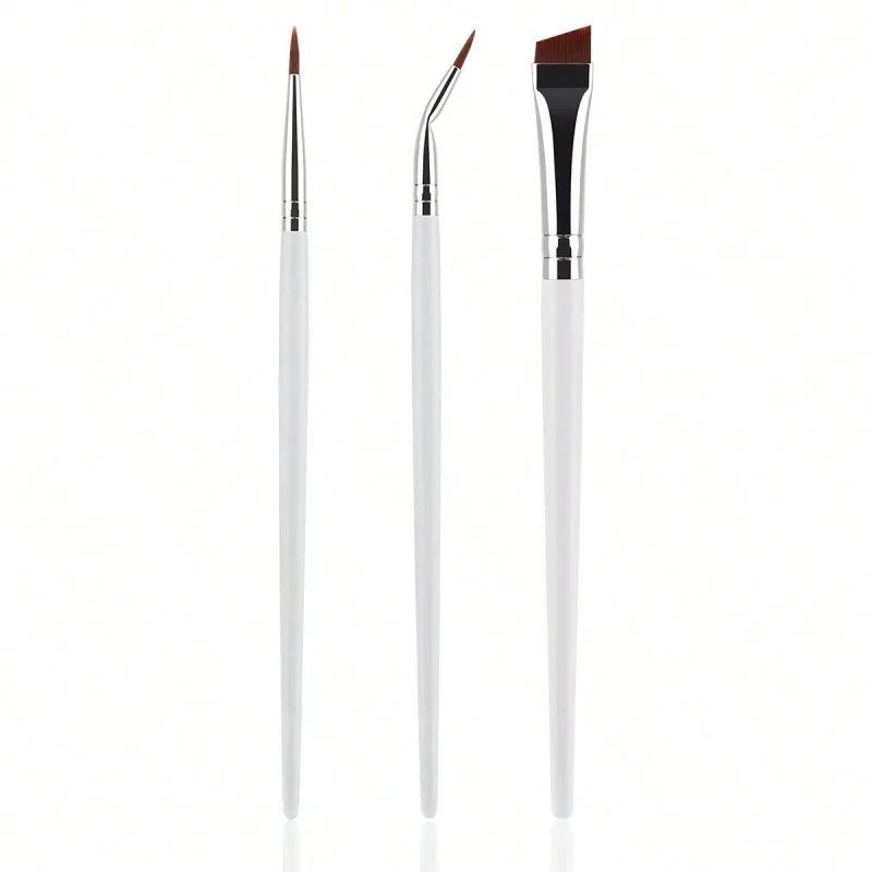 Cornered Makeup Brush One-Stroke Eyeliner Aegyo-sal Eyeliner Brush  Elbow Detail Concealer Lower Tear Trough Eyeliner Brush