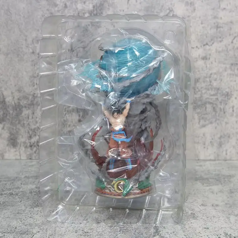 New 23cm Dragon Ball Anime Figure Son Goku Super Genki Bomb Luminous Figures Dbz Gk Figurine Pvc Statue Model Collectible Gifts image 6