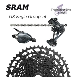 SRAM GX EAGLE 12-SPEED 12v MTB Groupset Trigger Shifter Lever Rear Derailleur 11-50T HG k7 Cassette Chain Bicycle accessories