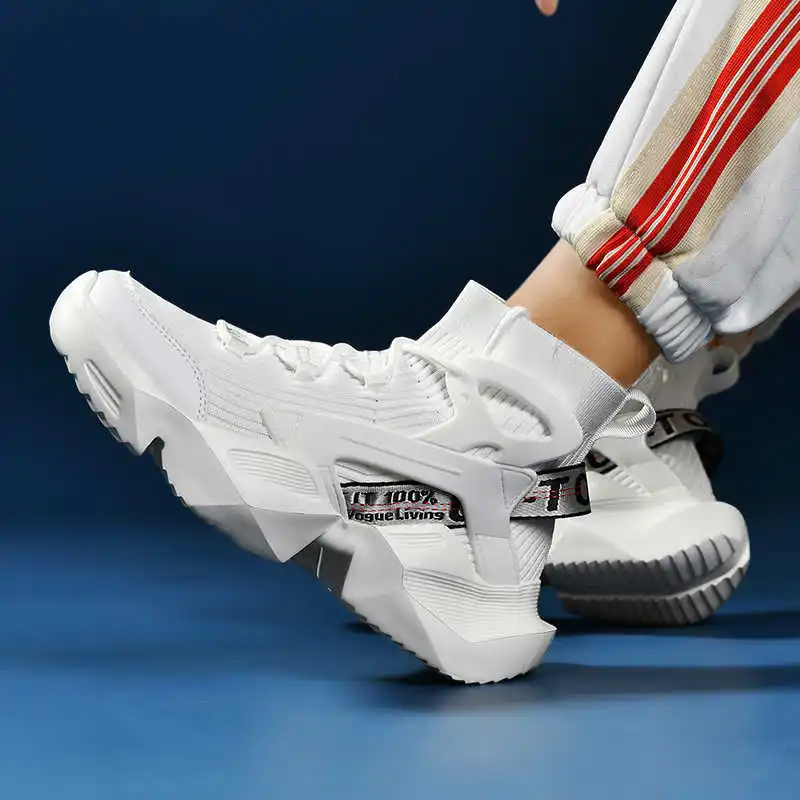 

Flat Sole Spring-autumn Size 46 Mens Sneakers Walking Shose Mens Black Shoes Unisex Sports Interesting Tines Zapatiilas