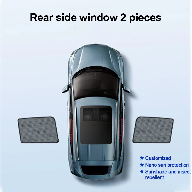 2pcs Rear