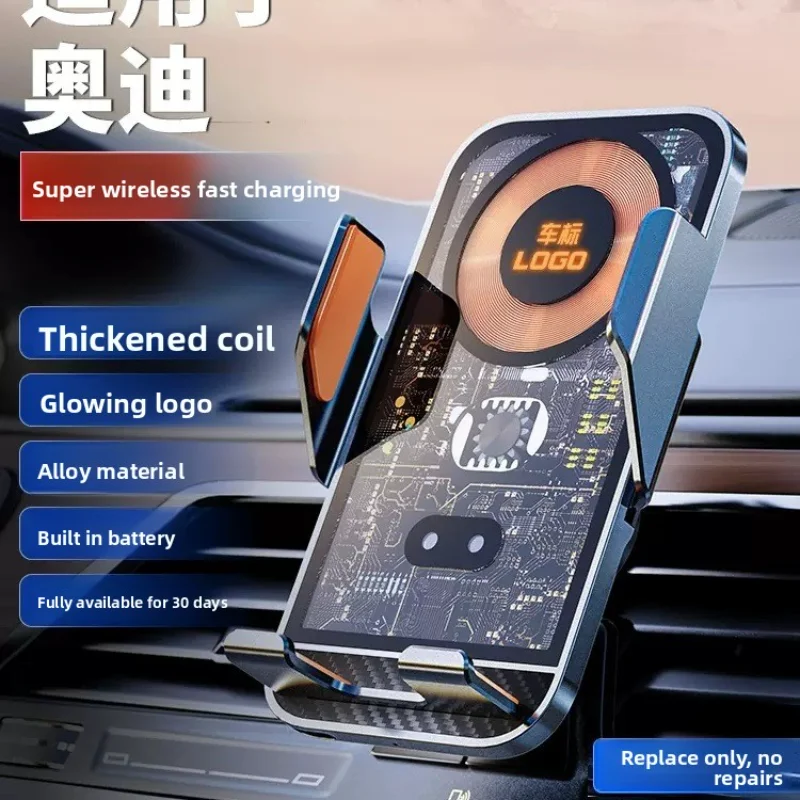 360 Flexible Swivel Ball Head Wireless Charging Holder Triple Mount Options, Budget Stable Frame Works with Most Phones