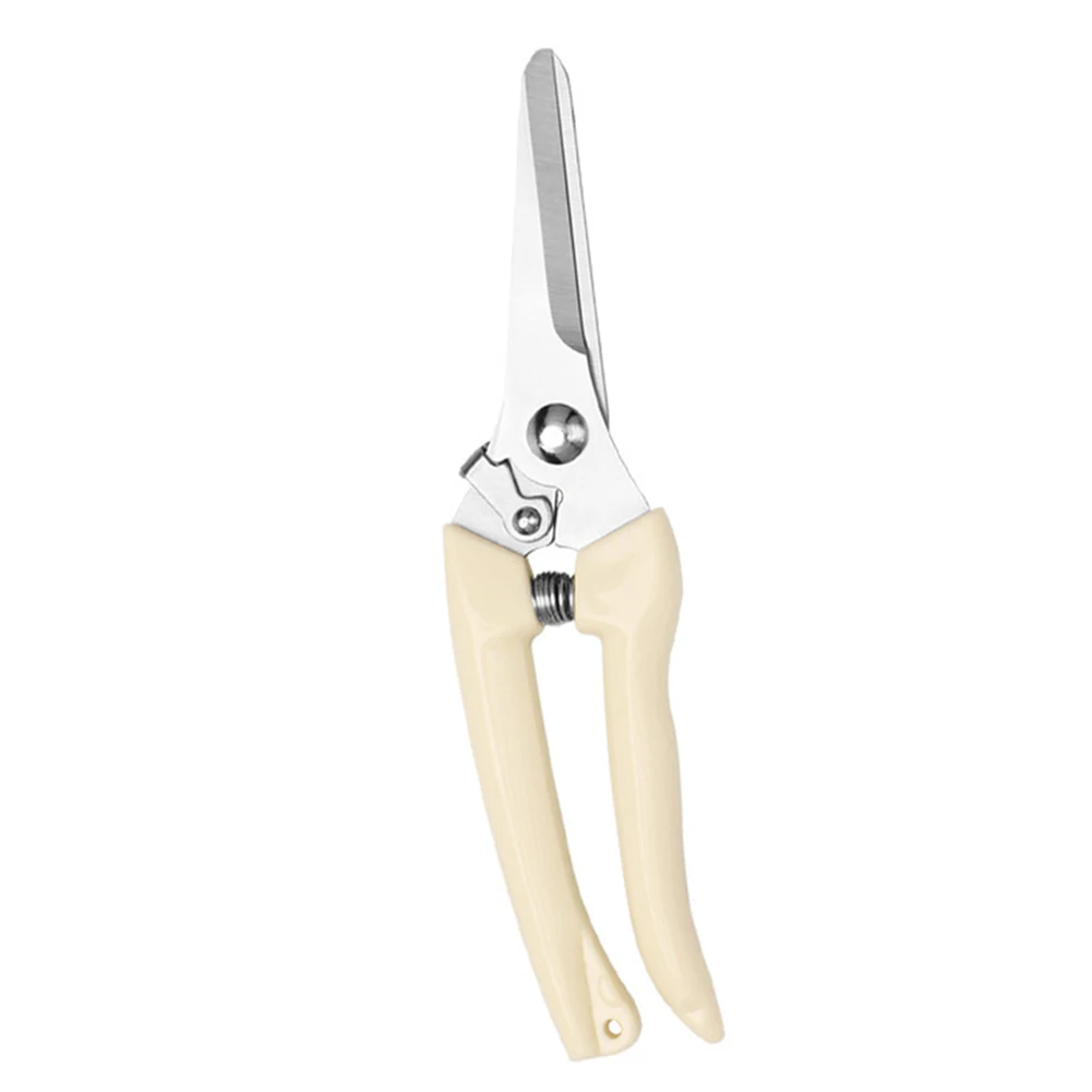 1pc Stainless Steel Garden Shears Pruners Branch Trimming With Anti-slip Handle Outdoor Garden Hand Tools Accessories